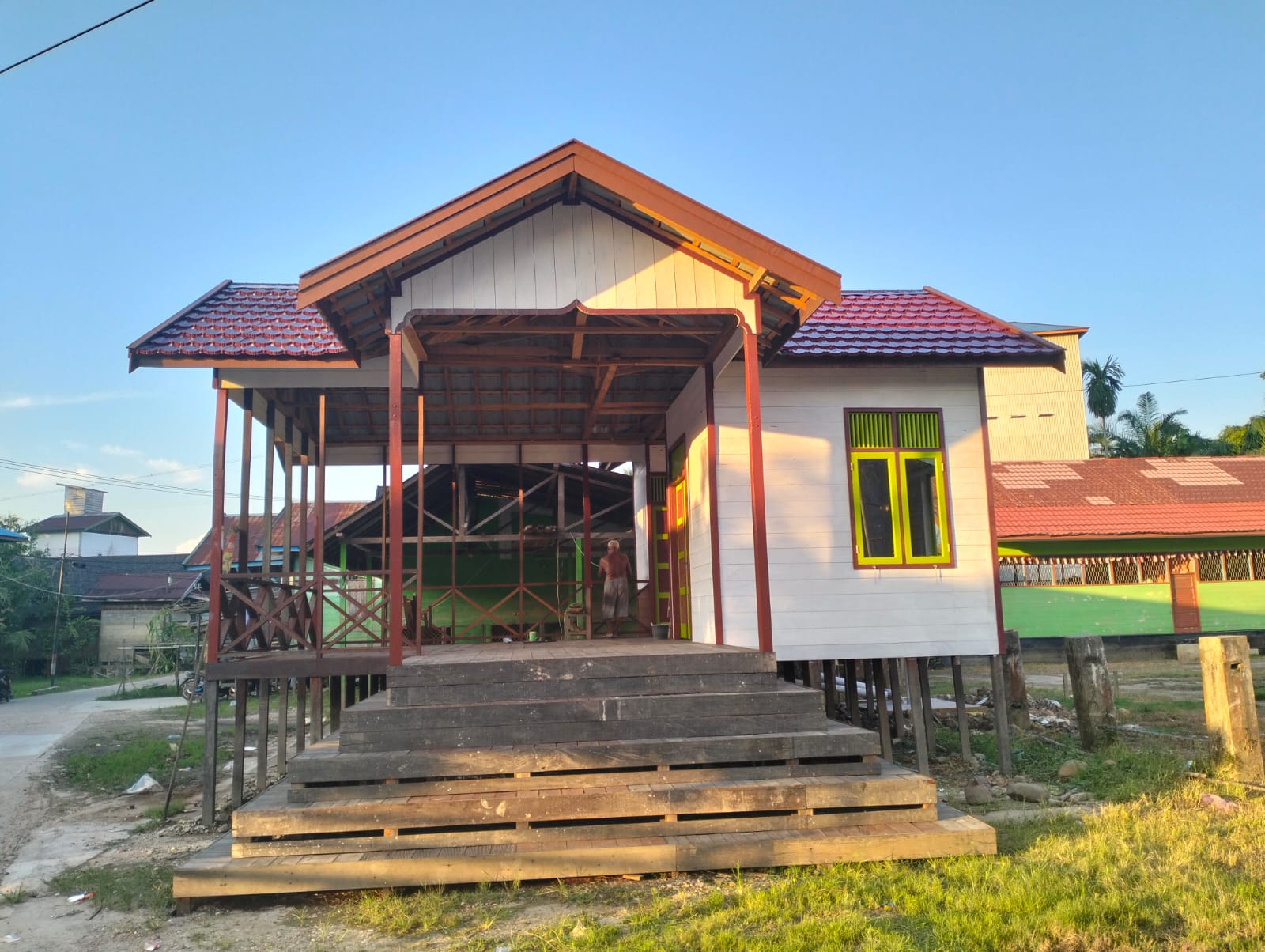 Foto Bangunan Posyandu Kelurahan Puruk Cahu Seberang