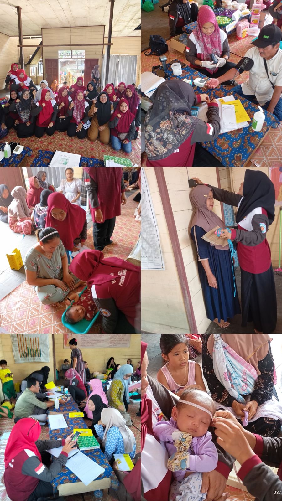 Kegiatan Posyandu ILP (Integritas Pelayanan Primer) ANYELIR dan Mega Dahlia Wilayah Kelurahan Puruk Cahu Seberang