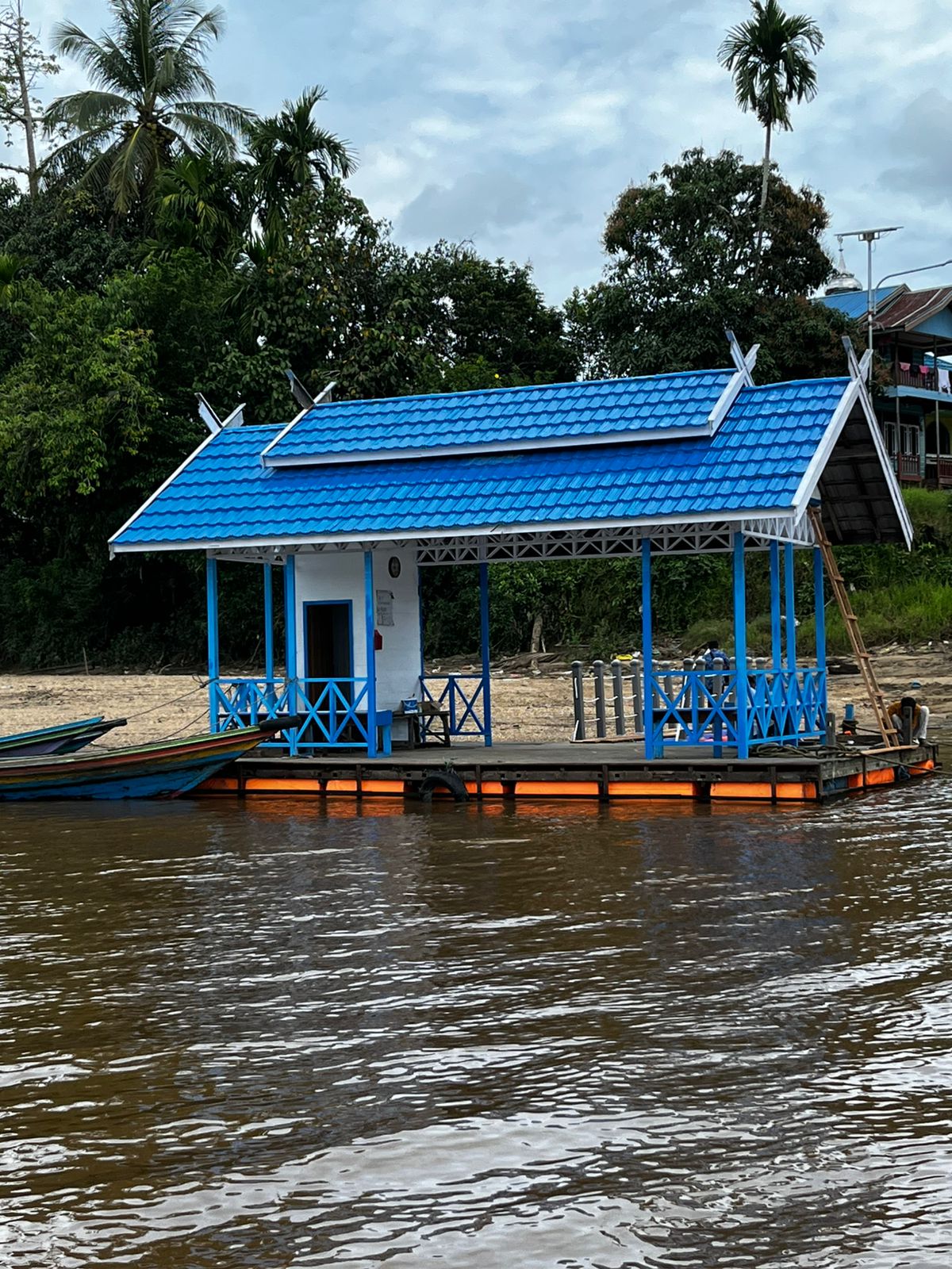 Pelabuhan Kelurahan Puruk Cahu Seberang