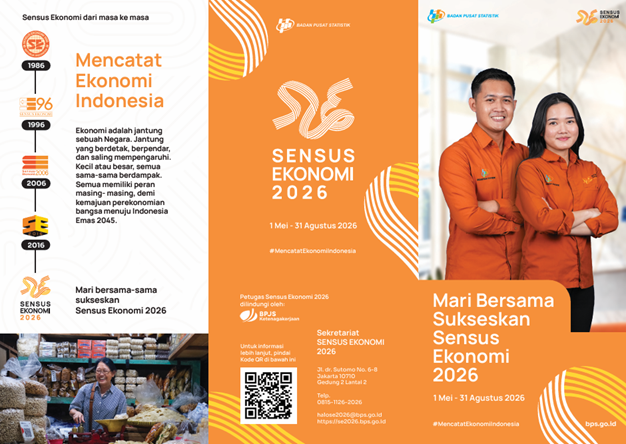 Foto Sensus Ekonomi 2026: Mencatat Ekonomi, Membangun Negeri